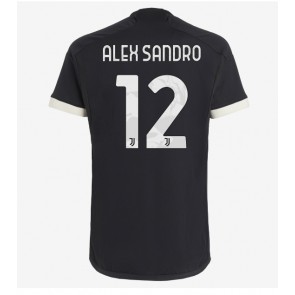 Juventus Alex Sandro #12 Replica Third Stadium Shirt 2023-24 Short Sleeve